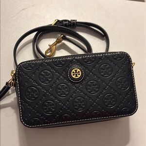 Tory Burch Navy Bag w strap